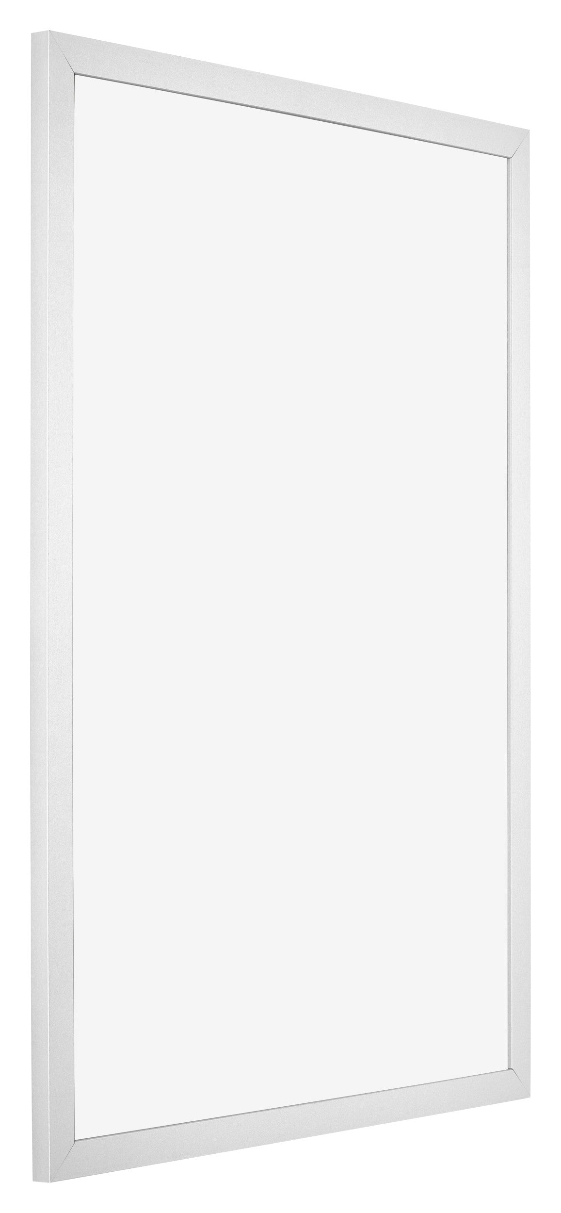 Photo Frame 25x35cm White Matte MDF Bologna Front Oblique | Yourdecoration.com