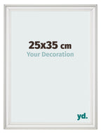 Photo Frame 25x35cm White Swept MDF Lazio Front Size | Yourdecoration.com