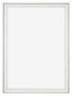 Photo Frame 25x35cm White Swept MDF Lazio Front | Yourdecoration.com