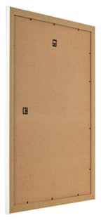Photo Frame 25x35cm White Vintage MDF Pisa Back Oblique | Yourdecoration.com