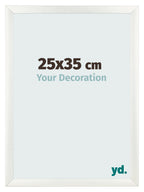 Photo Frame 25x35cm White Vintage MDF Pisa Front Size | Yourdecoration.com