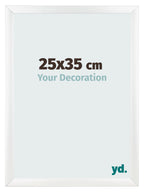 Photo Frame 25x35cm White Vintage MDF Pisa Front Size | Yourdecoration.com