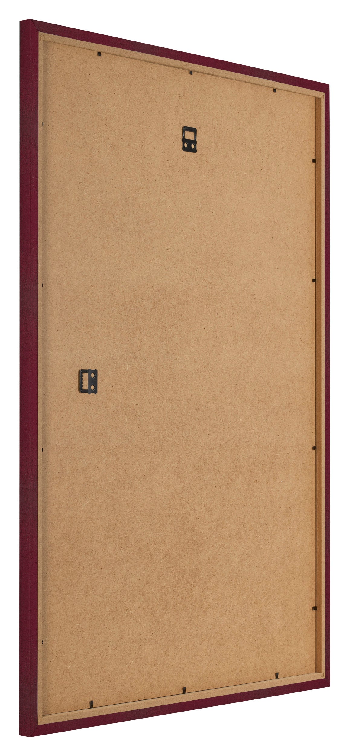 Photo Frame 25x35cm Wine Red Swept MDF Bologna Back Oblique | Yourdecoration.com