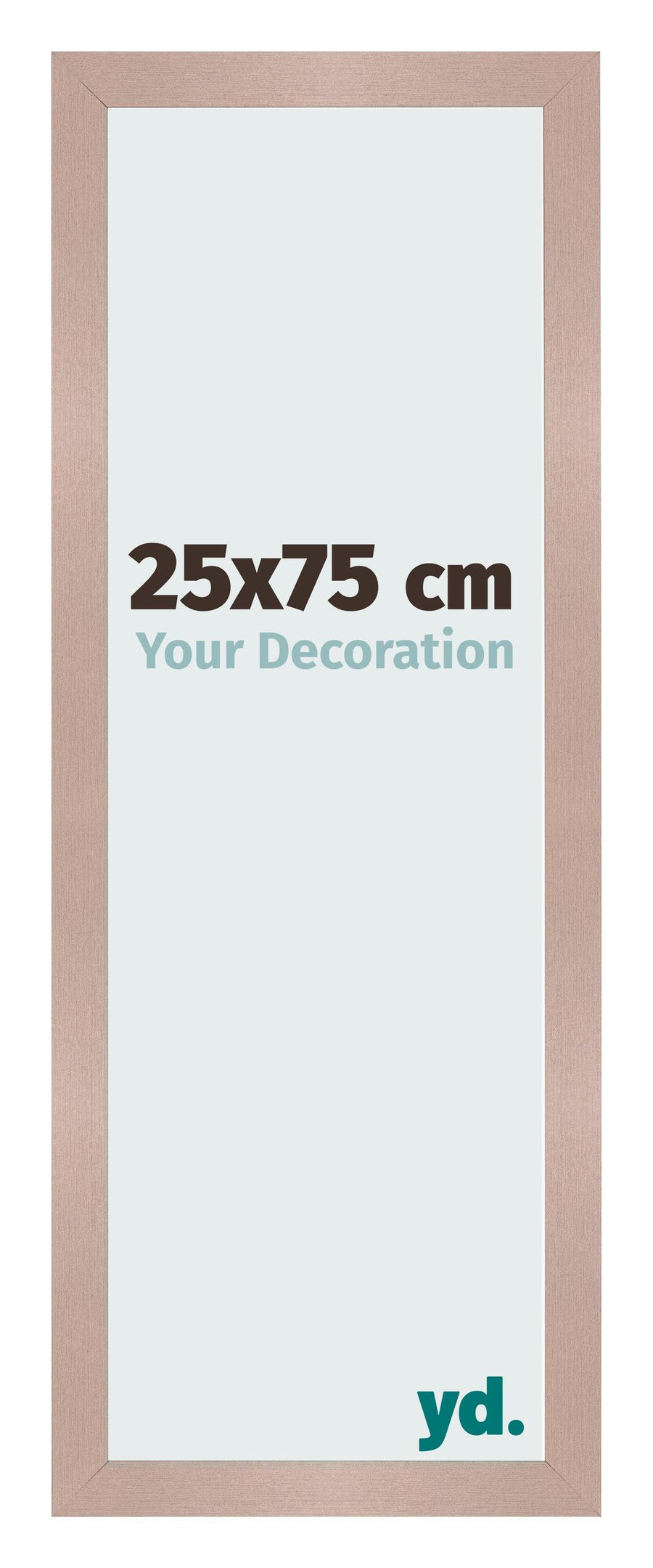 Photo Frame 25x75 cm Dusty Pink MDF Bologna Front Size | Yourdecoration.com