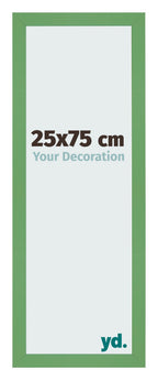 Photo Frame 25x75 cm Green MDF Bologna Front Size | Yourdecoration.com