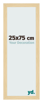Photo Frame 25x75cm Beech Design MDF Bologna Front Size | Yourdecoration.com