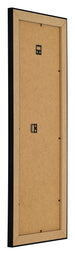 Photo Frame 25x75cm Black Silver Polished MDF Pisa Back Oblique | Yourdecoration.com