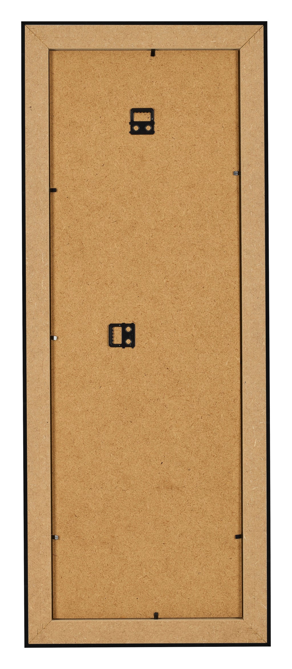 Photo Frame 25x75cm Black Silver Polished MDF Pisa Back | Yourdecoration.com