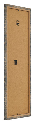 Photo Frame 25x75cm Blue Gold Melange MDF Bologna Back Oblique | Yourdecoration.com