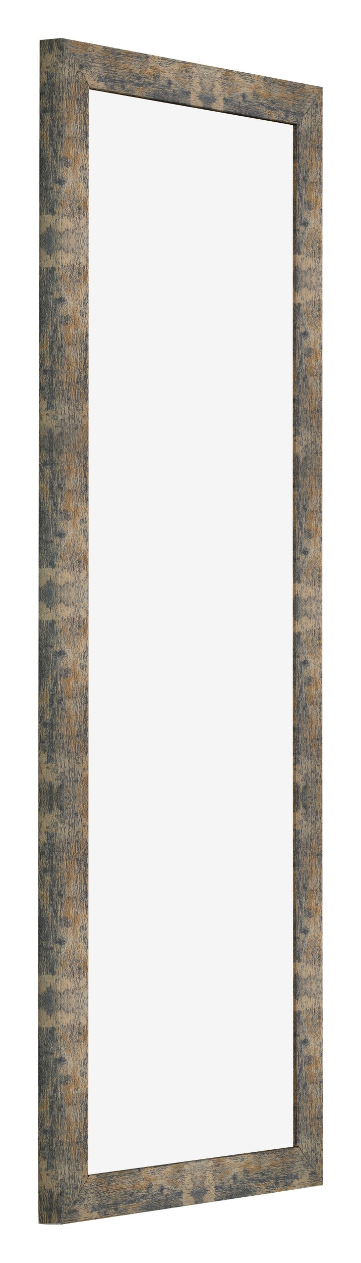 Photo Frame 25x75cm Blue Gold Melange MDF Bologna Front Oblique | Yourdecoration.com