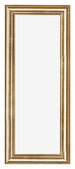 Photo Frame 25x75cm Gold Antique MDF Lazio Front | Yourdecoration.com