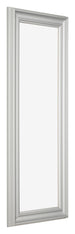 Photo Frame 25x75cm Silver Matte MDF Lazio Front Oblique | Yourdecoration.com