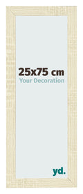 Photo Frame 25x75cm Sonoma Oak MDF Pisa Front Size | Yourdecoration.com