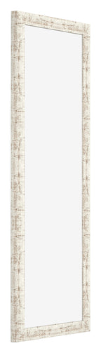 Photo Frame 25x75cm White Vintage MDF Bologna Front Oblique | Yourdecoration.com