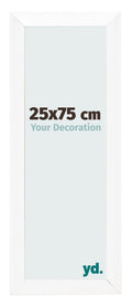 Photo Frame 25x75cm White Vintage MDF Pisa Front Size | Yourdecoration.com