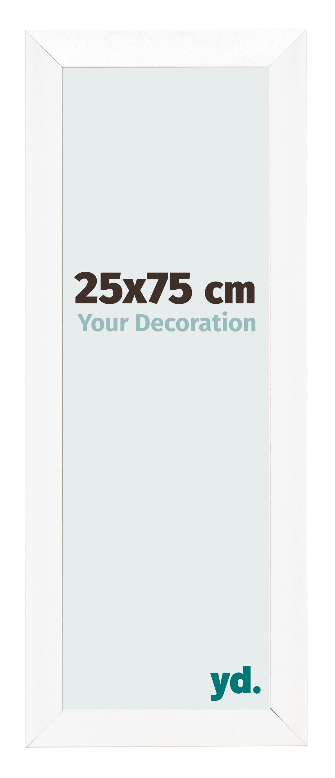 Photo Frame 25x75cm White Vintage MDF Pisa Front Size | Yourdecoration.com