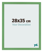 Photo Frame 28x35 cm Green MDF Bologna Front Size | Yourdecoration.com
