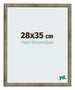 Photo Frame 28x35 cm Metal Vintage MDF Bologna Front Size | Yourdecoration.com