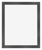 Photo Frame 28x35cm Black Silver Polished MDF Pisa Front | Yourdecoration.com
