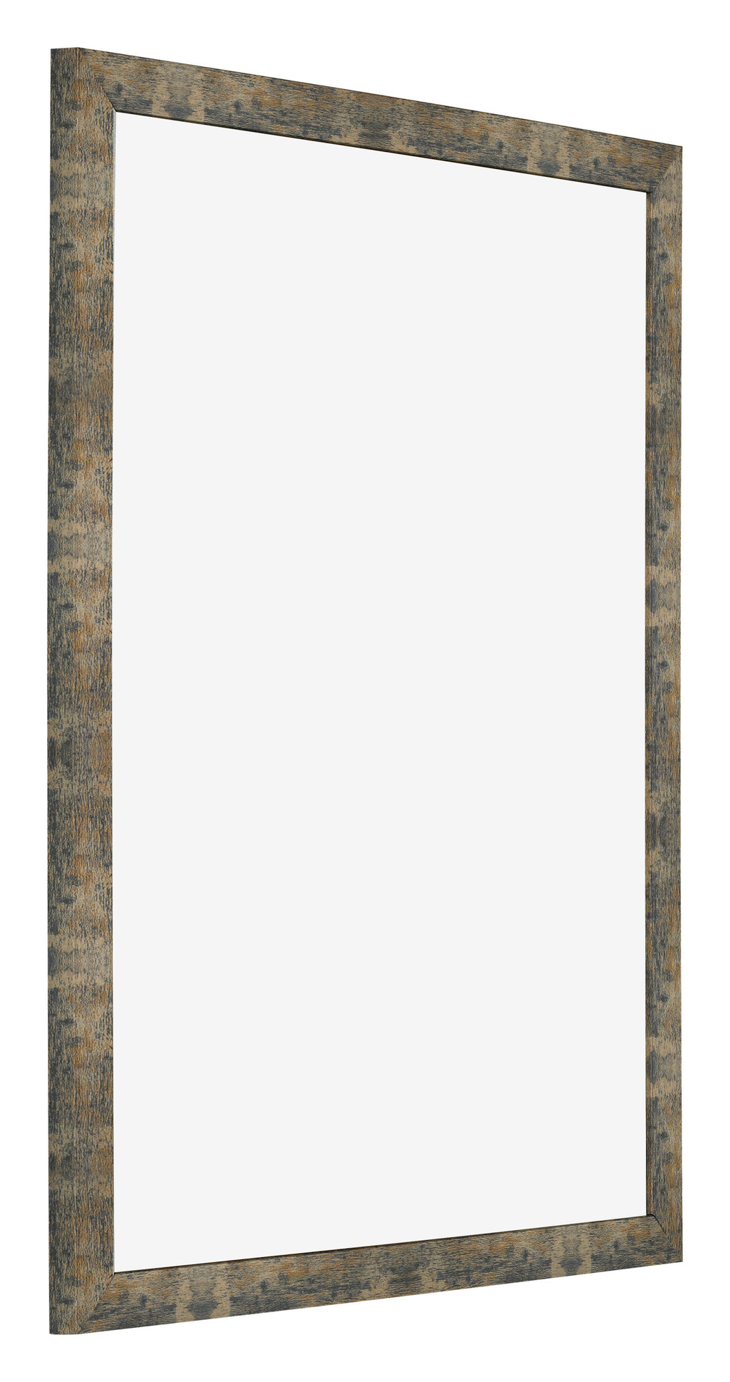 Photo Frame 28x35cm Blue Gold Melange MDF Bologna Front Oblique | Yourdecoration.com