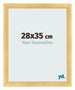 Photo Frame 28x35cm Gold Vintage MDF Pisa Front Size | Yourdecoration.com