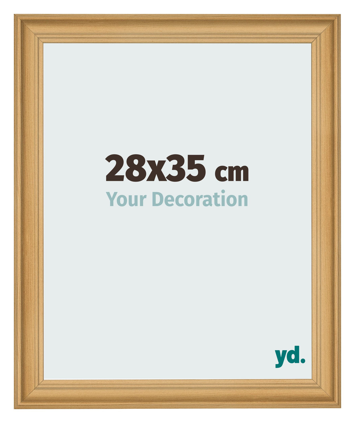 Photo Frame 28x35cm Pine Woodgrain MDF Lazio Front Size | Yourdecoration.com