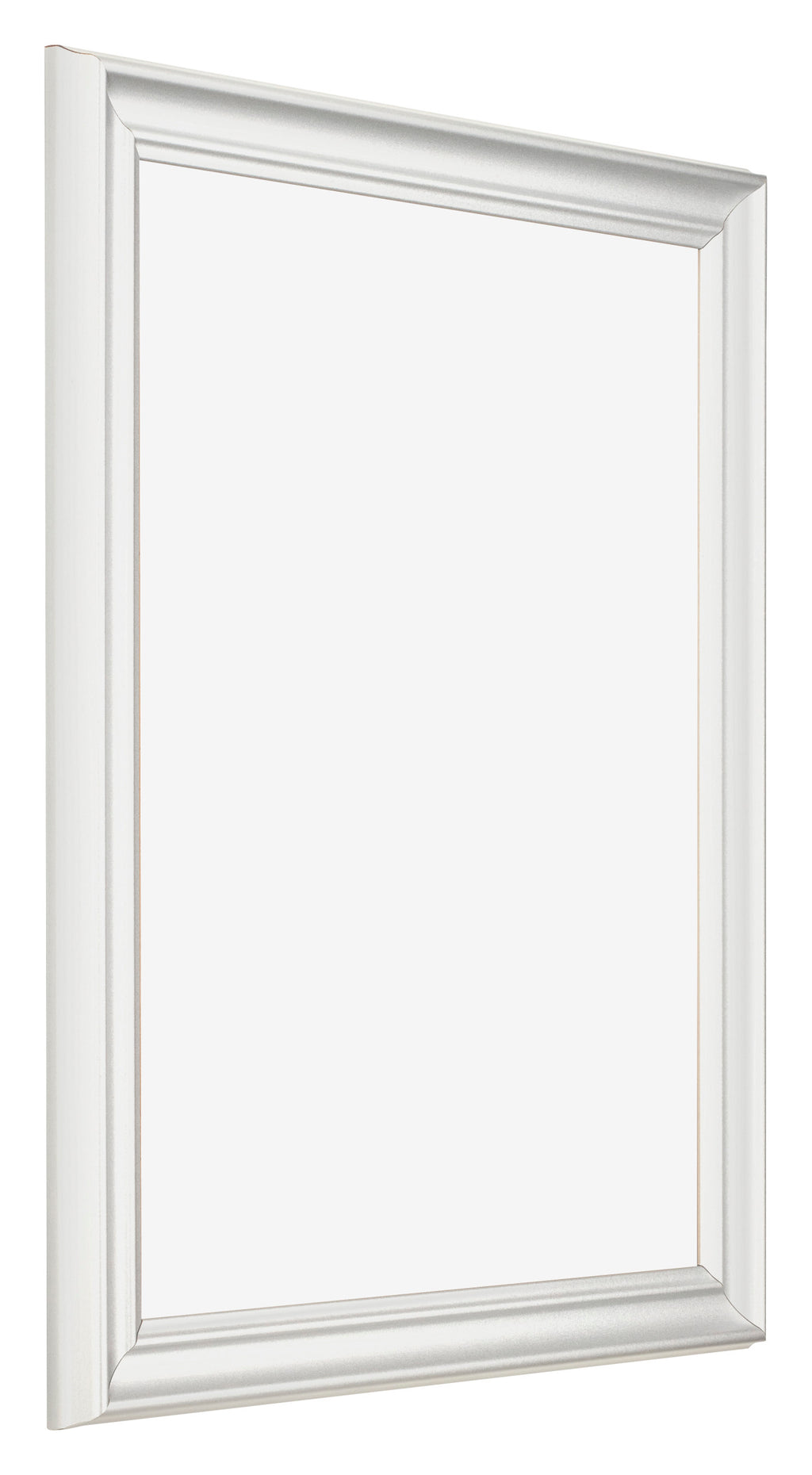 Photo Frame 28x35cm White Swept MDF Lazio Front Oblique | Yourdecoration.com