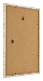 Photo Frame 28x35cm White Vintage MDF Bologna Back Oblique | Yourdecoration.com