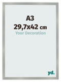 Photo Frame 29 7x42cm A3 Aluminum Brushed MDF Bologna Front Size | Yourdecoration.com