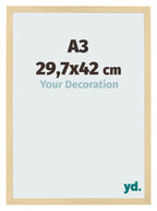 Photo Frame 29 7x42cm A3 Beech Design MDF Bologna Front Size | Yourdecoration.com