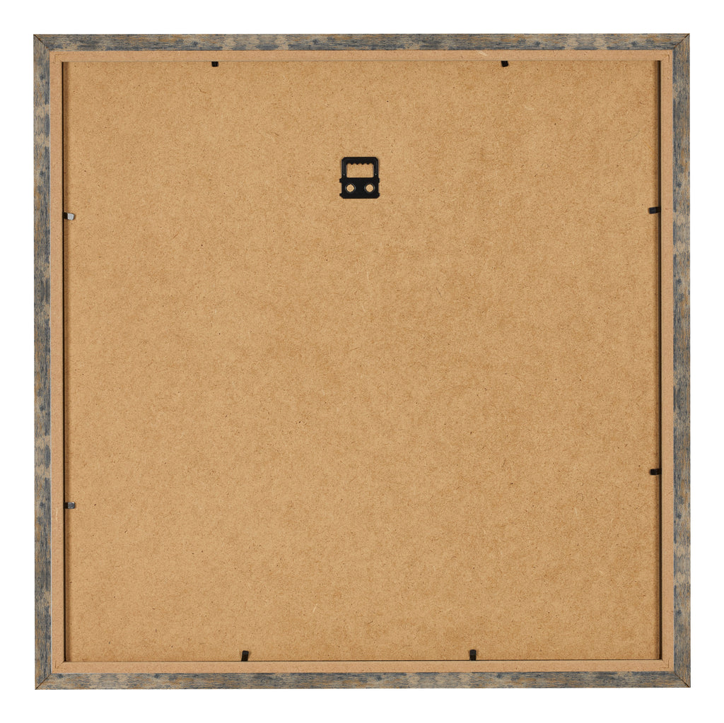 Photo Frame 30x30cm Blue Gold Melange MDF Bologna Back | Yourdecoration.com