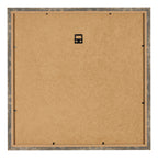 Photo Frame 30x30cm Blue Gold Melange MDF Bologna Back | Yourdecoration.com