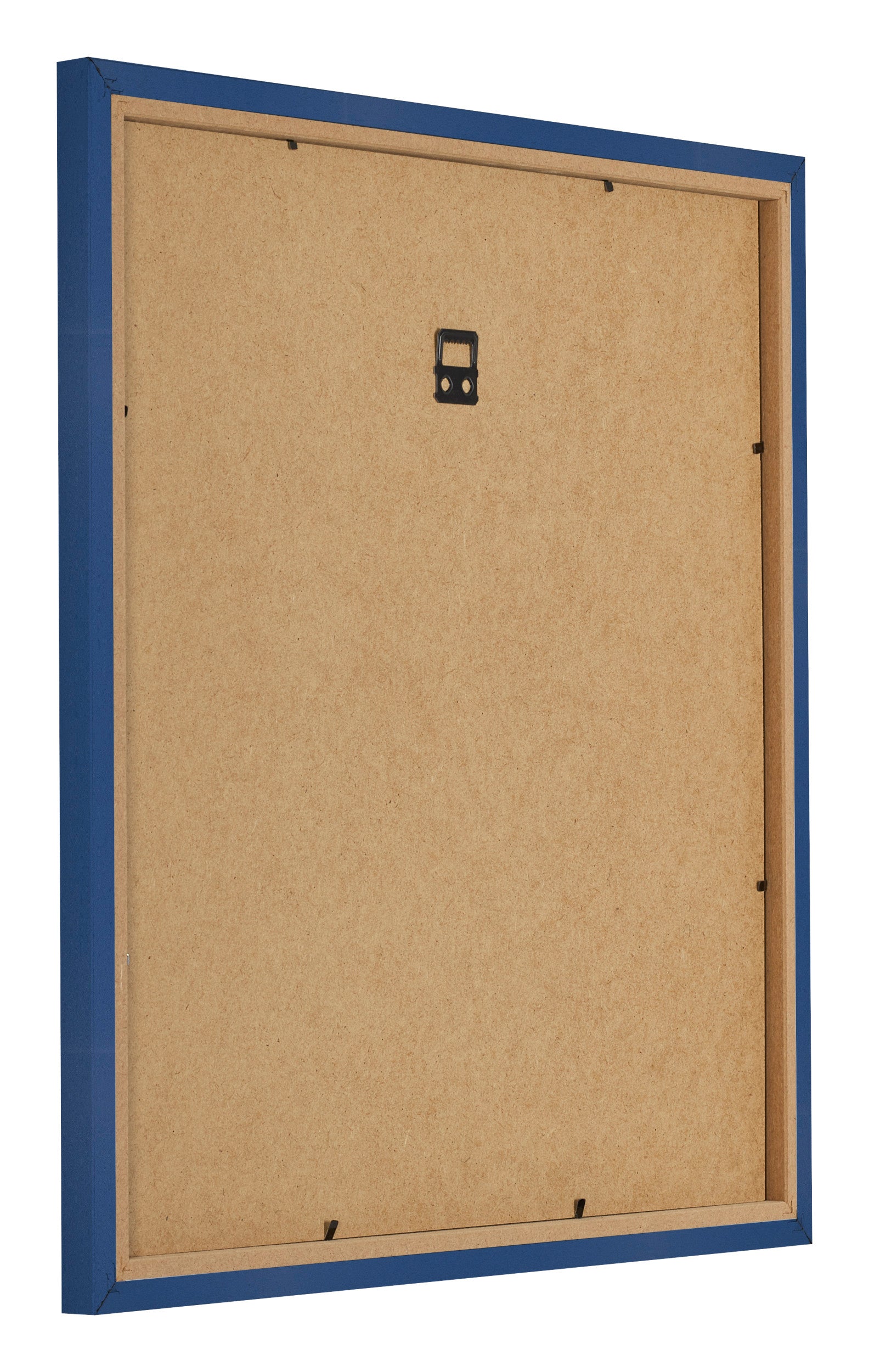 Photo Frame 30x30cm Dark Blue MDF Bologna Back Oblique | Yourdecoration.com