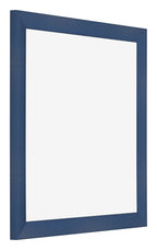 Photo Frame 30x30cm Dark Blue Swept MDF Pisa Front Oblique | Yourdecoration.com