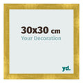 Photo Frame 30x30cm Gold Vintage MDF Pisa Front Size | Yourdecoration.com