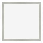 Photo Frame 30x30cm Silver Matte MDF Bologna Front | Yourdecoration.com