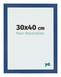 Photo Frame 30x40 cm Dark Blue MDF Bologna Front Size | Yourdecoration.com