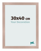Photo Frame 30x40 cm Dusty Pink MDF Bologna Front Size | Yourdecoration.com