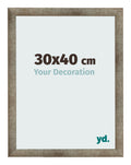Photo Frame 30x40 cm Metal Vintage MDF Bologna Front Size | Yourdecoration.com