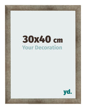 Photo Frame 30x40 cm Metal Vintage MDF Bologna Front Size | Yourdecoration.com