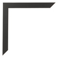 Photo Frame 30x40cm Black Matte MDF Bologna Detail Corner | Yourdecoration.com
