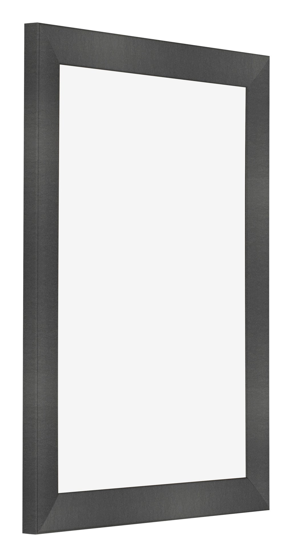 Photo Frame 30x40cm Black Silver Polished MDF Pisa Front Oblique | Yourdecoration.com