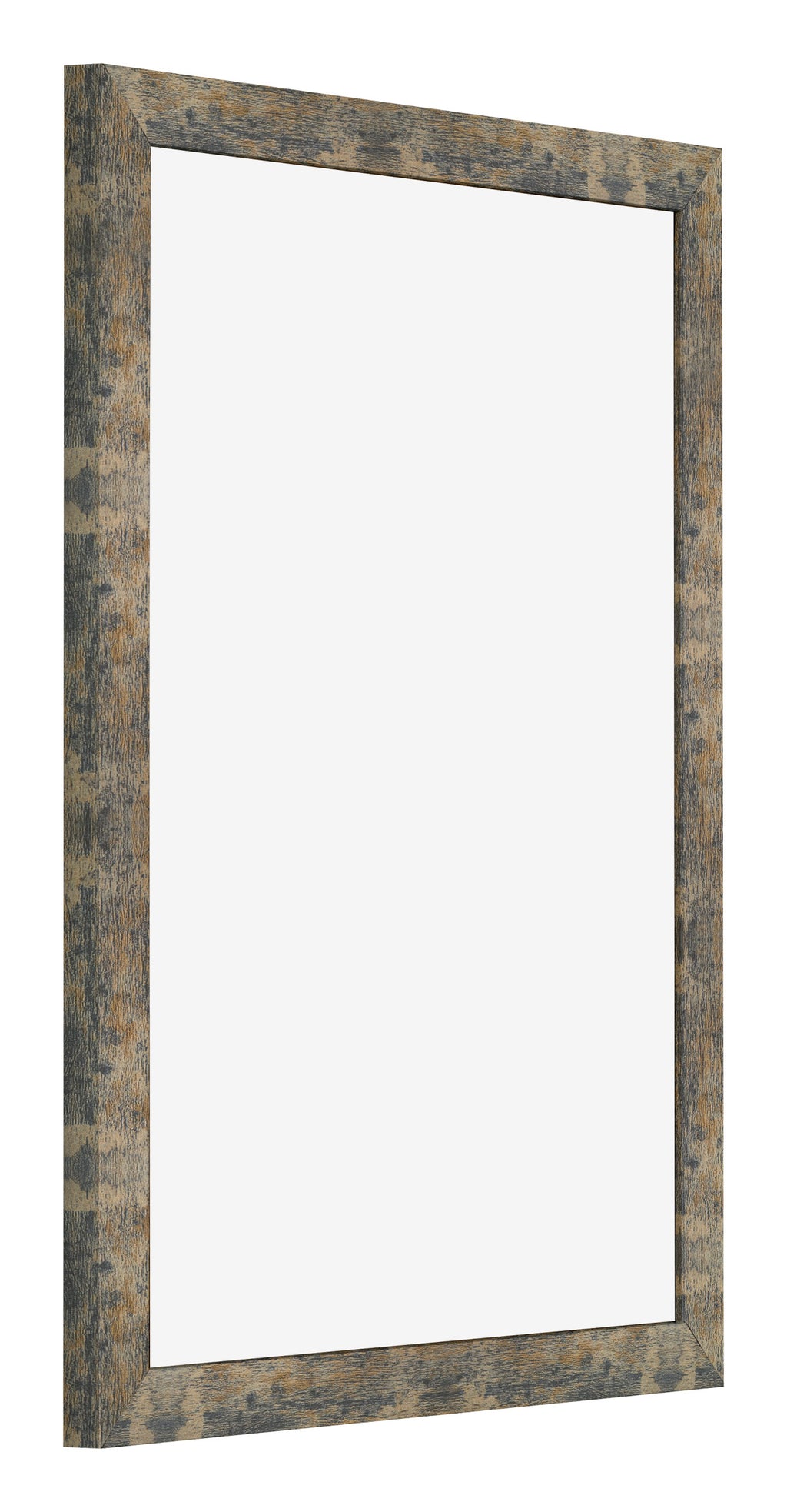 Photo Frame 30x40cm Blue Gold Melange MDF Bologna Front Oblique | Yourdecoration.com