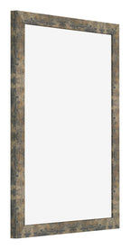 Photo Frame 30x40cm Blue Gold Melange MDF Bologna Front Oblique | Yourdecoration.com
