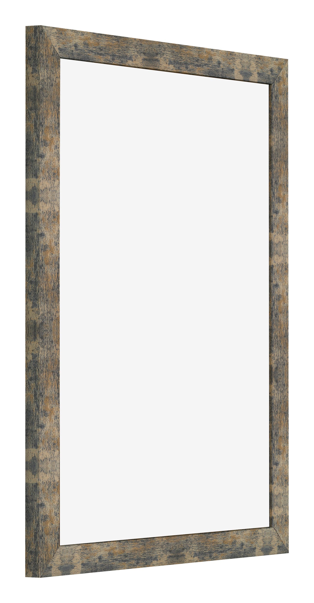 Photo Frame 30x40cm Blue Gold Melange MDF Bologna Front Oblique | Yourdecoration.com