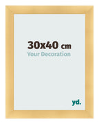 Photo Frame 30x40cm Gold Vintage MDF Pisa Front Size | Yourdecoration.com