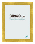Photo Frame 30x40cm Gold Vintage MDF Pisa Front Size | Yourdecoration.com