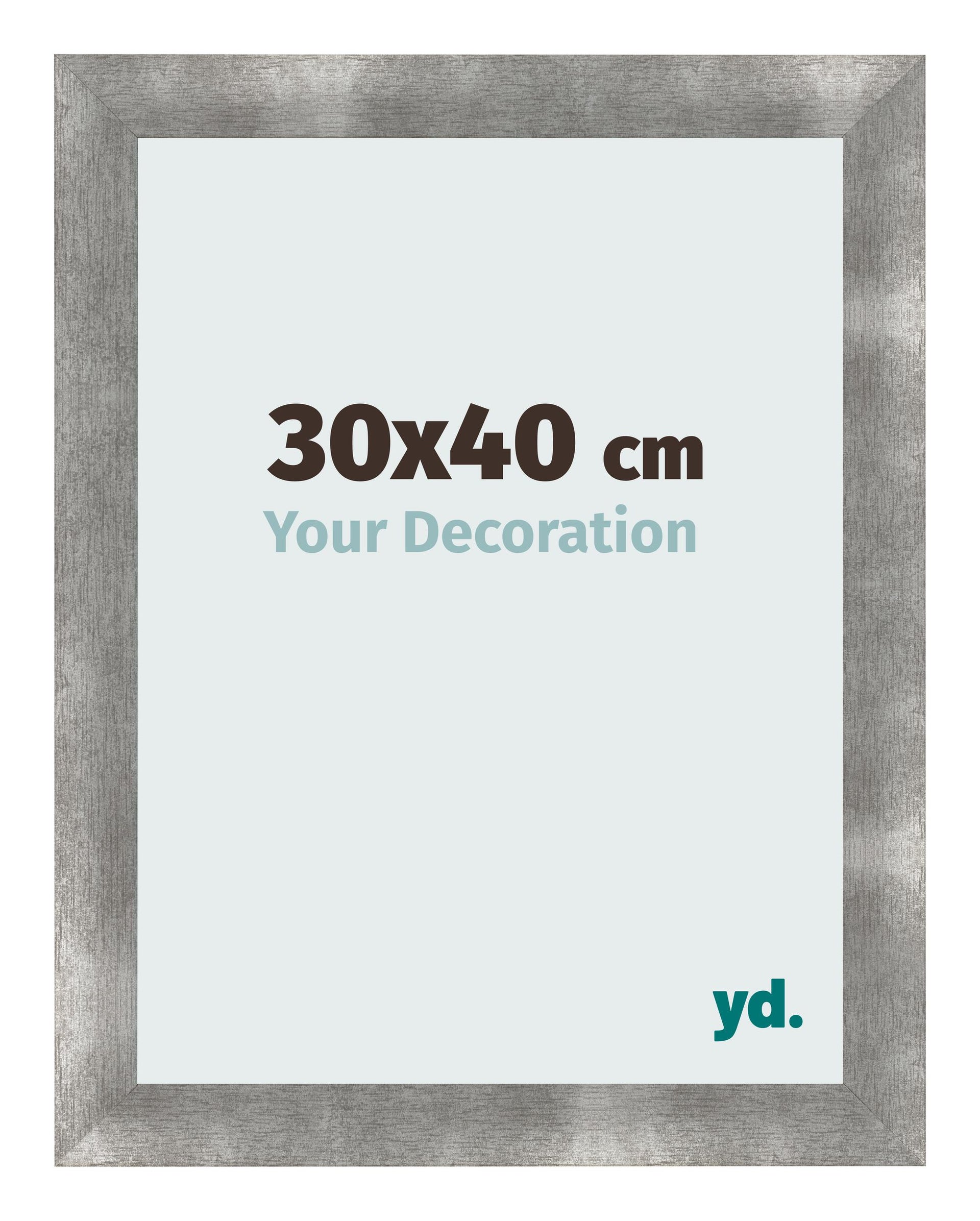 Photo Frame 30x40cm Metal Vintage MDF Pisa Front Size | Yourdecoration.com