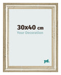 Photo Frame 30x40cm Metallic Gloss MDF Lazio Front Size | Yourdecoration.com