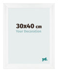 Photo Frame 30x40cm White Vintage MDF Pisa Front Size | Yourdecoration.com